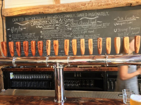 Parsons Taps of beer