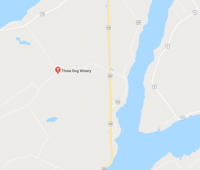 Three Dog Winery Location