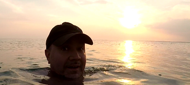 Sandbanks provincial park at sunset