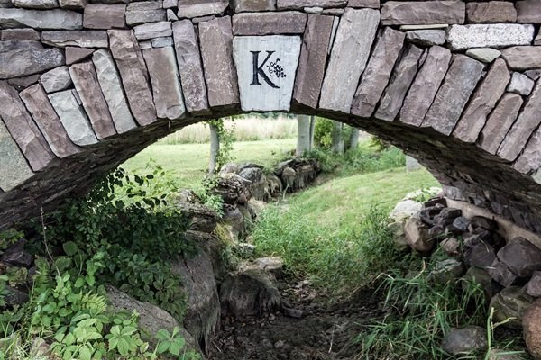 Karlo Estates Winery dry stone bridge