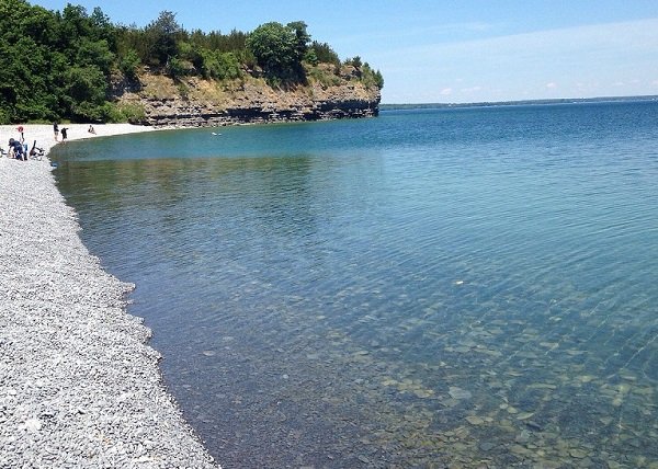 Little Bluff Beach Area