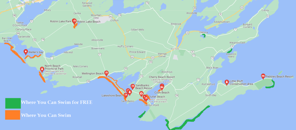 Prince Edward County Beaches