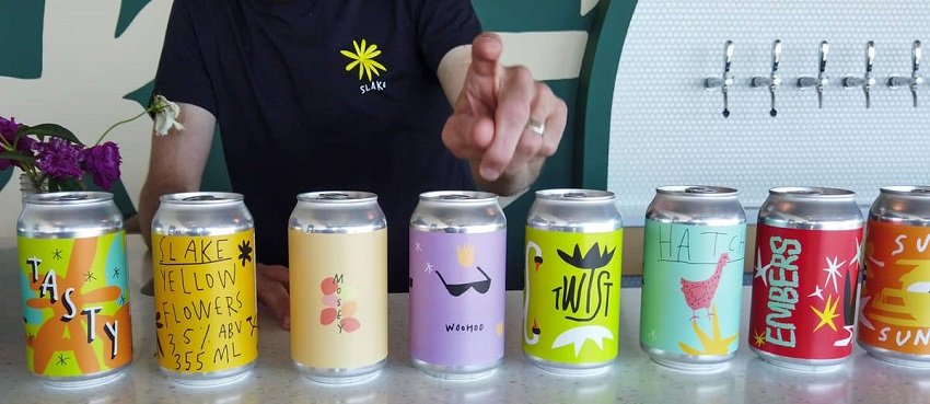 Slake Brewing Beer