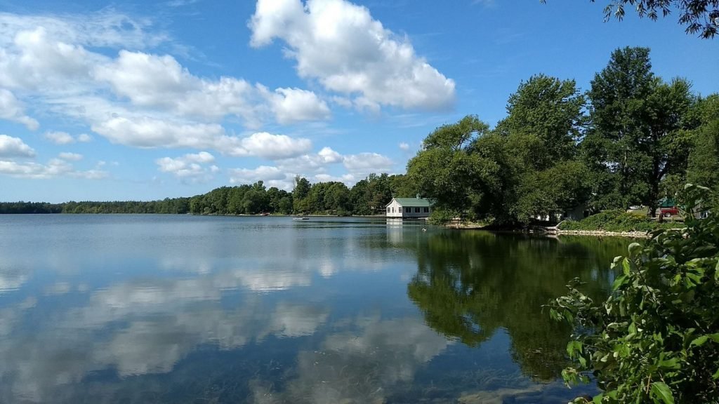 Lake on The Mountain