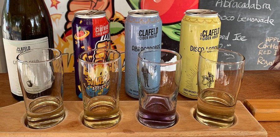 The Clafeld Cider House Flight