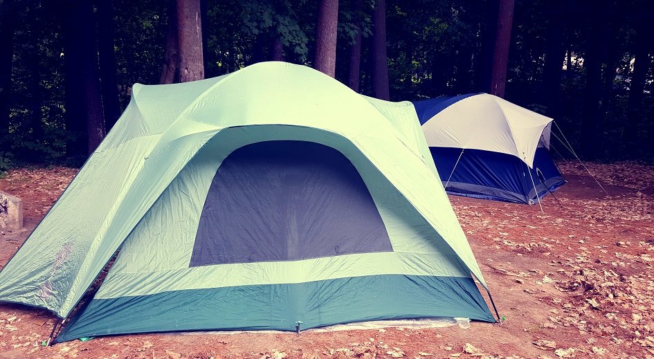 Campsites at The Sandbanks
