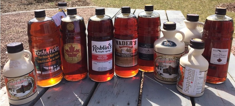 Maple Syrup from local farms