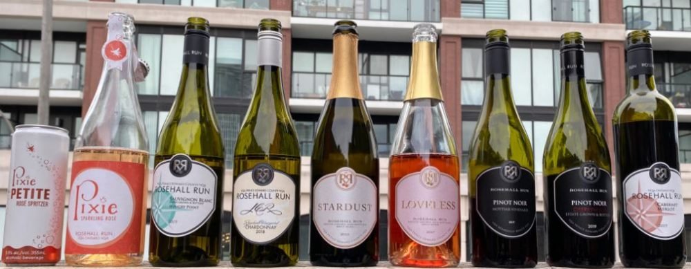 Rosehall Run Wine List