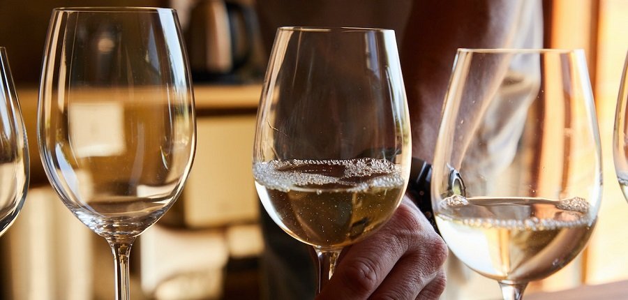 Tasting the Wines at Hubbs Creek