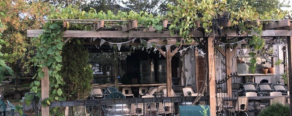 Terracello Winery Patio Area
