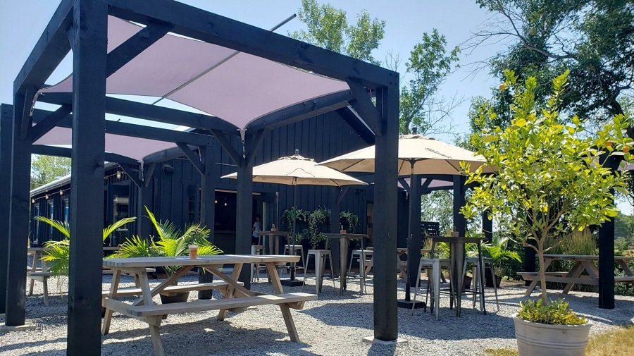 Gillingham Brewing Company Beer garden