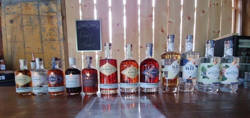 Kinsip is one of the popular Prince Edward County Distilleries