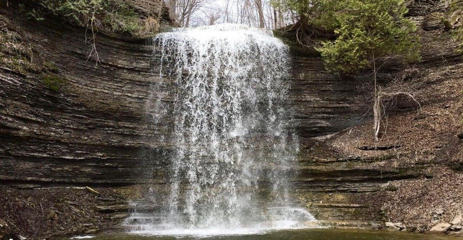 Jackson Falls in Milford