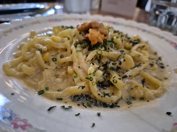 Tagliolini in Crab Cream Sauce