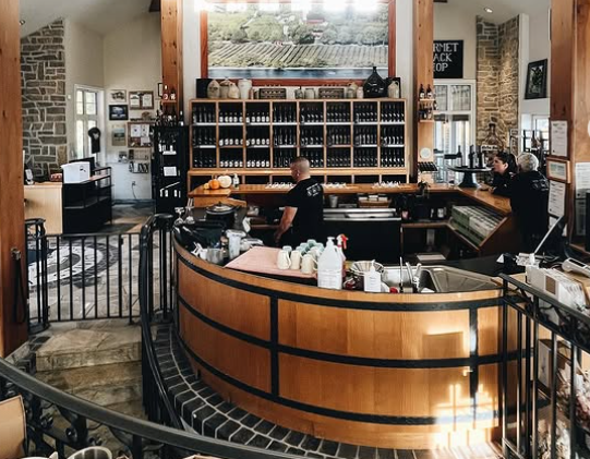 Waupoos Estates Winery Inside area