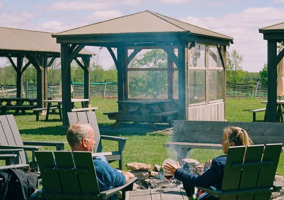 Three Dog Winery Outdoor seating