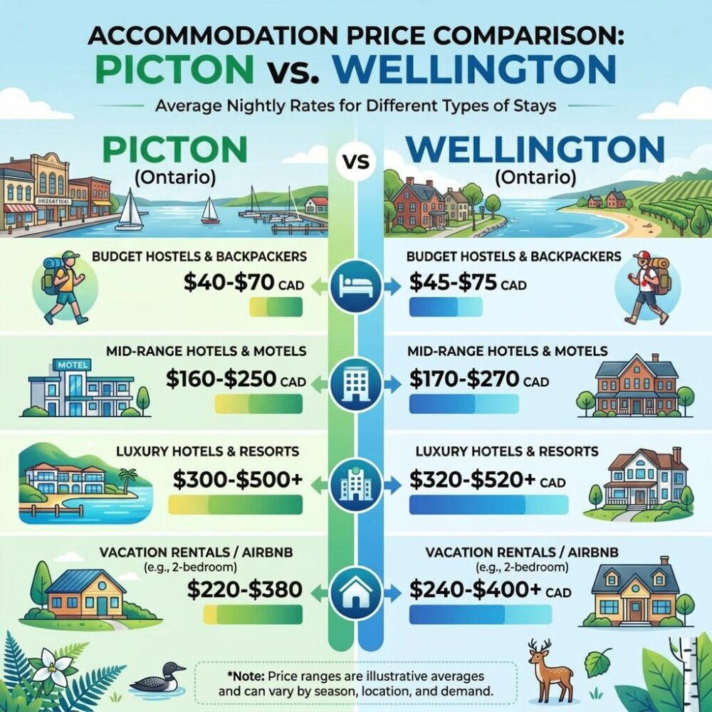 Accommodation Prices: Picton vs. Wellington Shocker