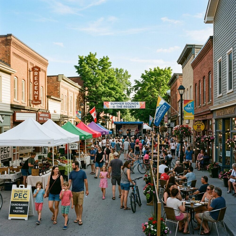 What’s Happening Right Now in Prince Edward County in The Summer