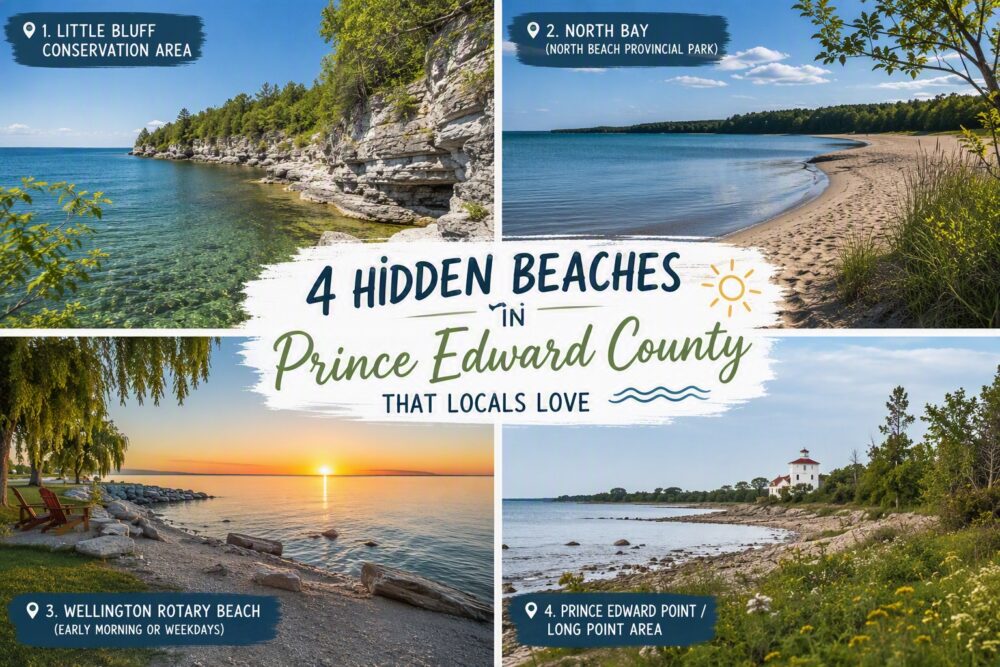 4 Hidden Beaches Locals Love in PEC