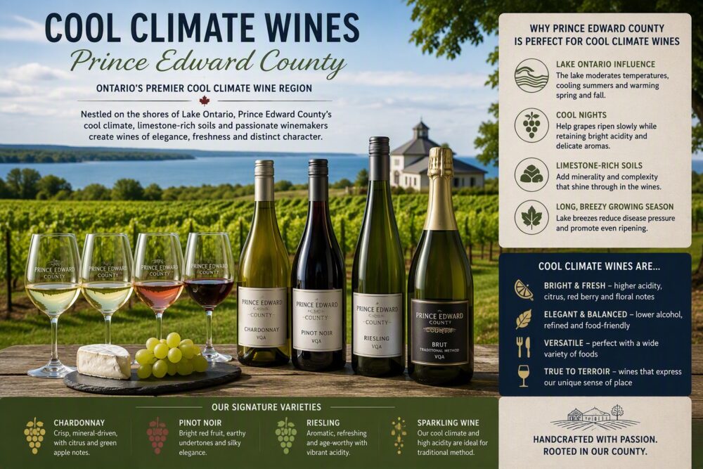 Prince Edward County Cool Climate Wine