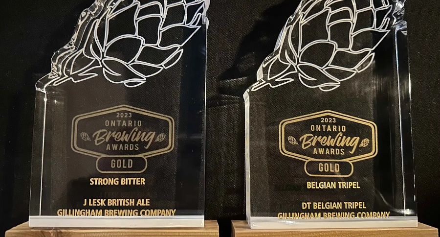 Double Gold award-winning beer