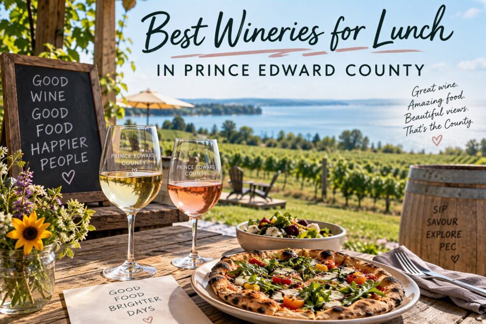 Best Wineries for Lunch in Prince Edward County: Where Great Wine Meets a Great Meal